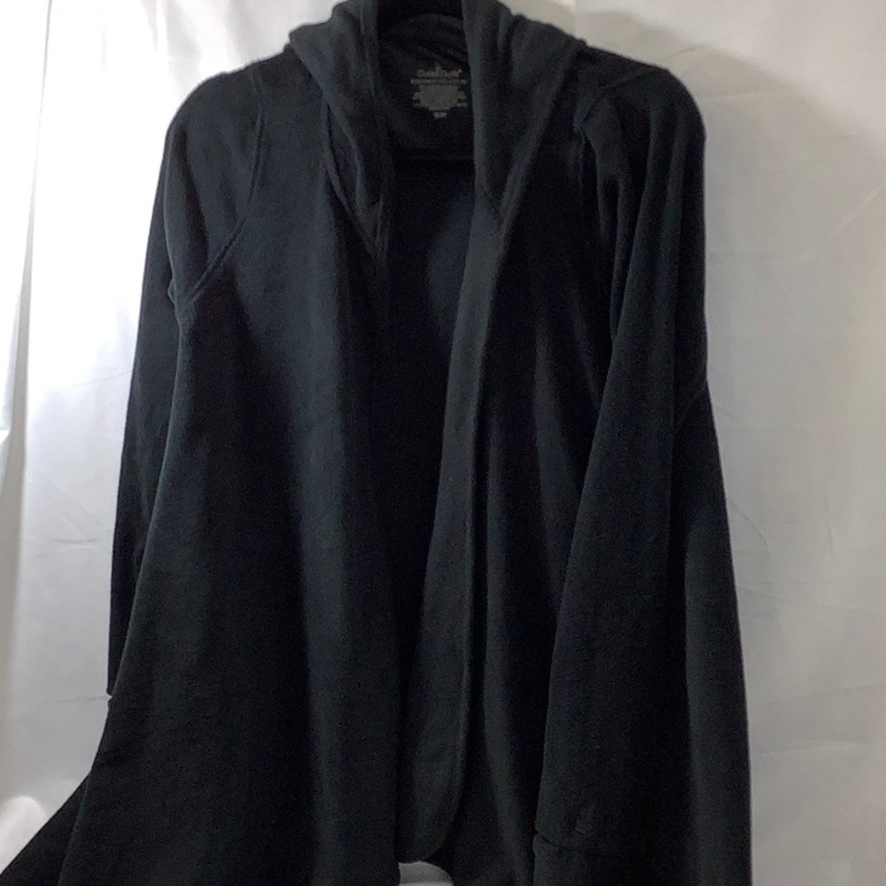 NWT- Cuddl Duds- Fleece Sweater Black